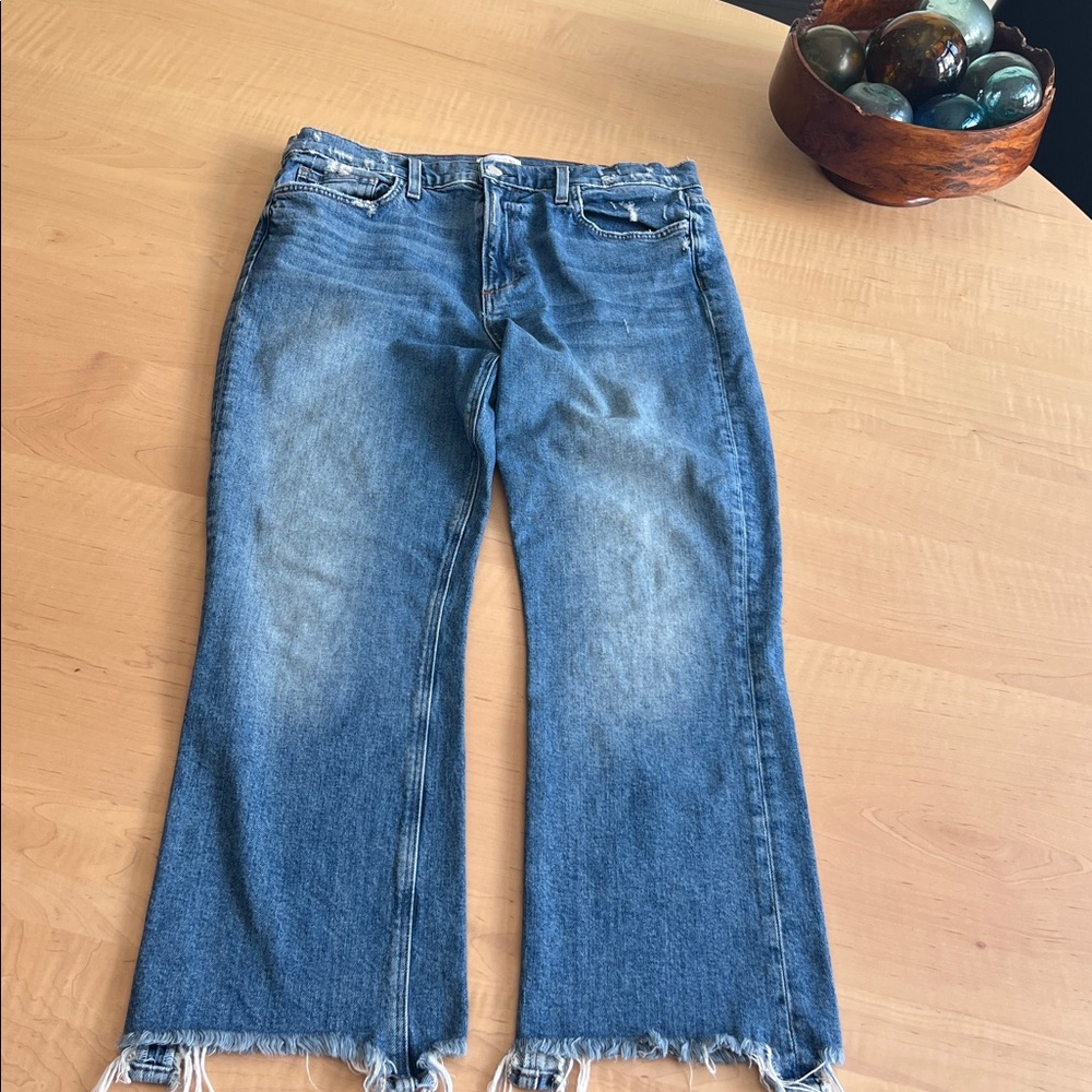 JOE’S JEANS The Callie High Rise Cropped Boot Denim Jean - Picture 3 of 12